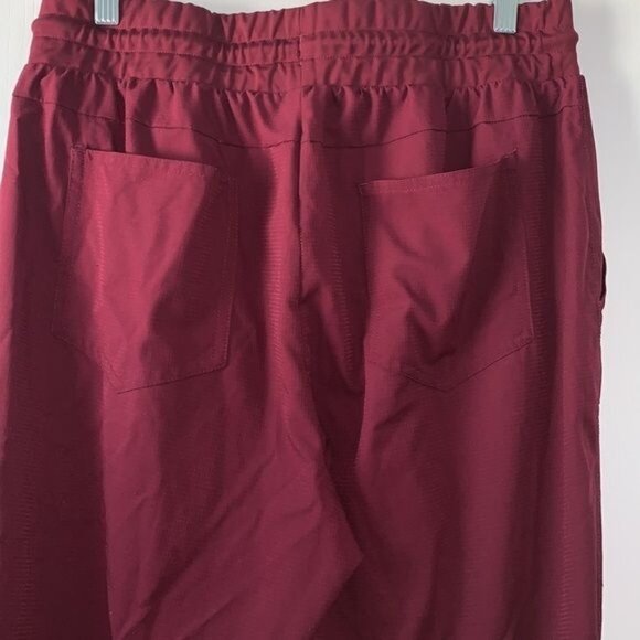 Athletic Works L/G 12-14 Burgundy Joggers - Picture 6 of 10
